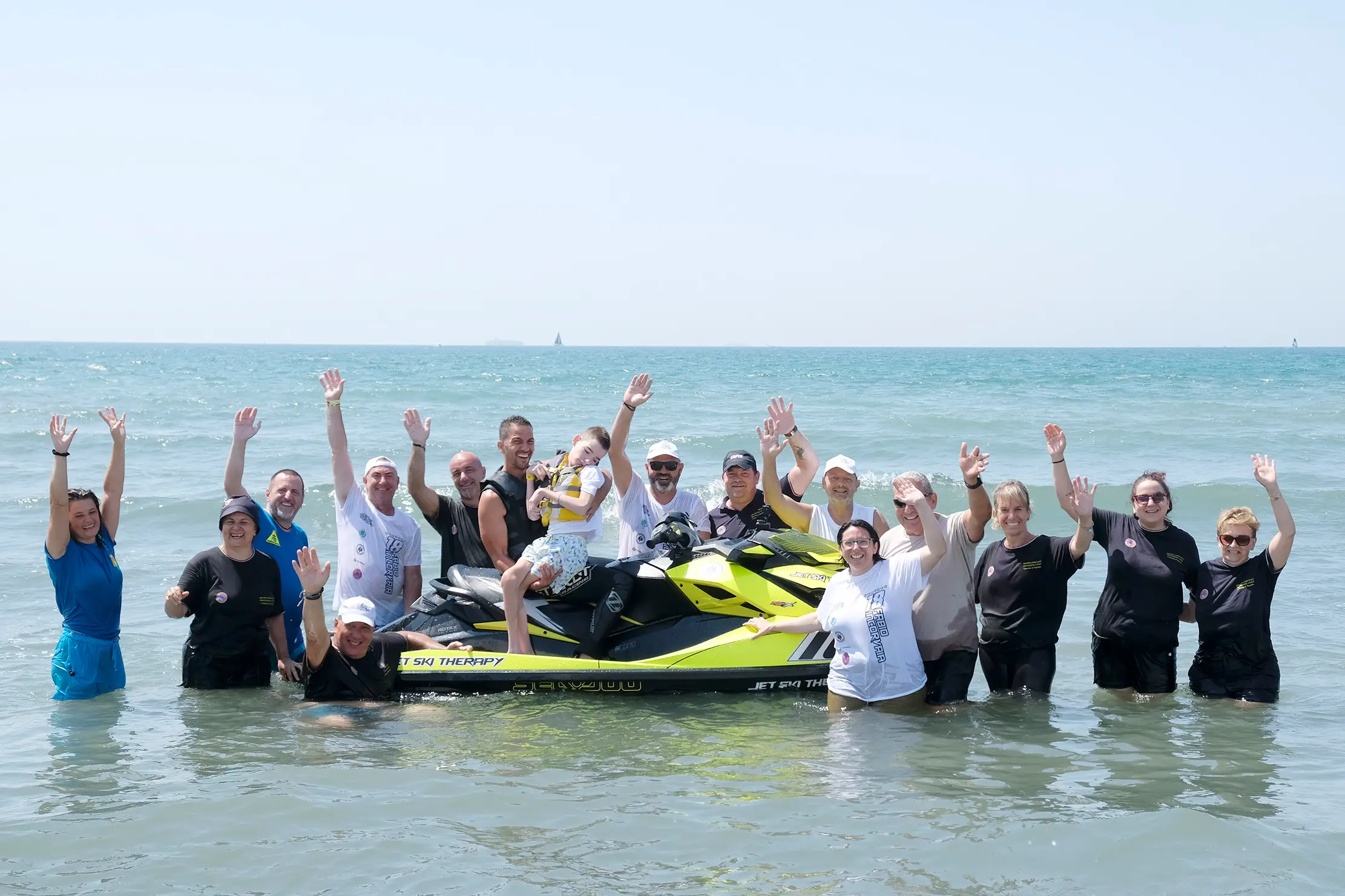 Giornata speciale al mare. Inclusività sulle onde con la Jet Sky Therapy
