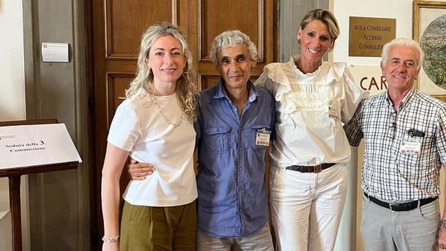 Il sindaco di Talla Ducci e l’assessore di Castiglion Fiorentino Franceschini