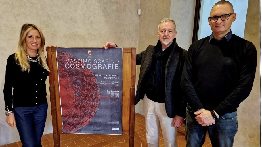 L’artista Massimo Scarino protagonista a Palazzo del Podestà con "Cosmografie”