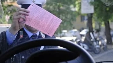 Multa della polizia municipale (Foto di repertorio)