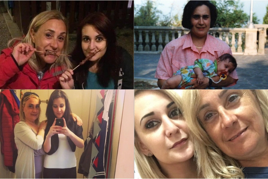 Cecilia Martella, morta a 24 anni a Rigopiano, con la mamma Angela Spezialetti