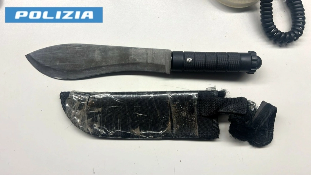 L'arma sequestrata L'arma sequestrata