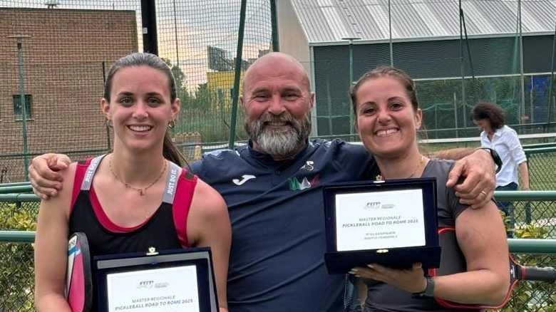 Sara Fappani e Camilla Betti vincono il Master regionale di pickleball