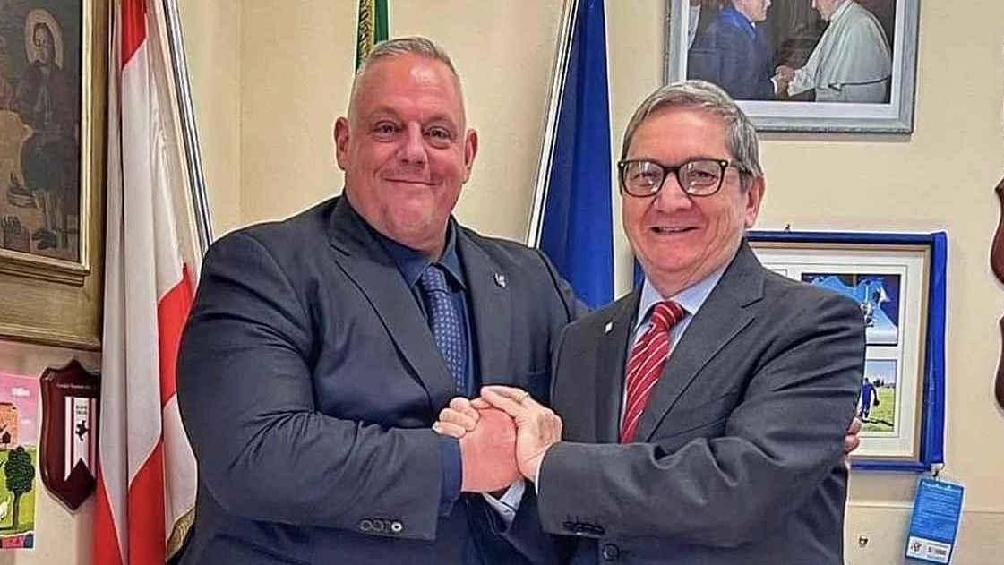 Vivarelli Colonna e Claudio Pacella sembrano stringere un patto di ferro