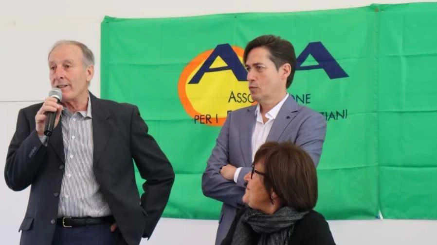 Il presidente Rolando Bellè Il presidente Rolando Bellè