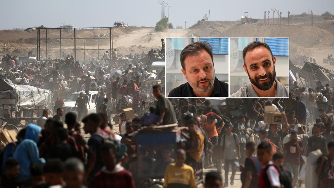 Da Pistoia all’inferno, gli angeli in missione a Gaza: “Così salviamo i bambini” Da Pistoia all’inferno, gli angeli in missione a Gaza: “Così salviamo i bambini”