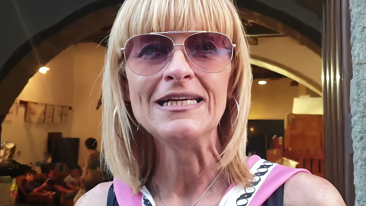 Sabrina Rosati, storica capitana della contrada Borgo Sabrina Rosati, storica capitana della contrada Borgo