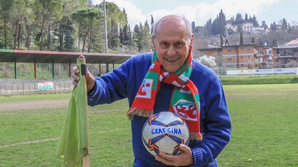 Paolo Casini, il presidente del Grassina recentemente scomparso