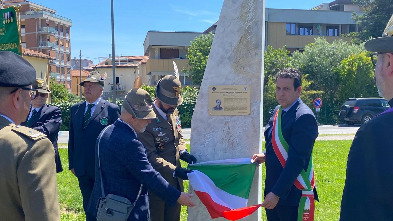 Il monumento inaugurato