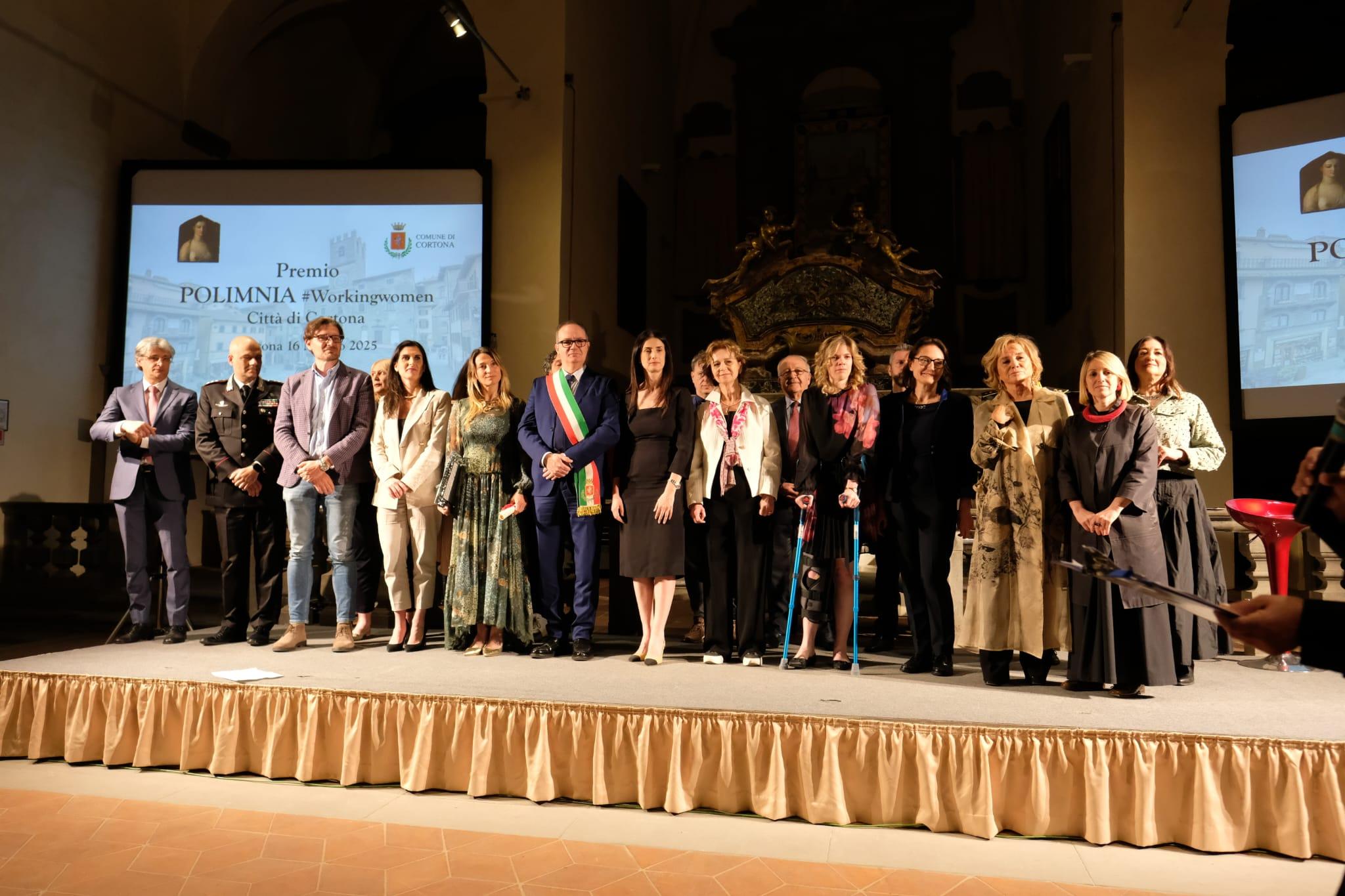 Cortona, riflettori accesi sulla forza e il talento femminile: successo per la prima edizione del Premio Polimnia Cortona, riflettori accesi sulla forza e il talento femminile: successo per la prima edizione del Premio Polimnia