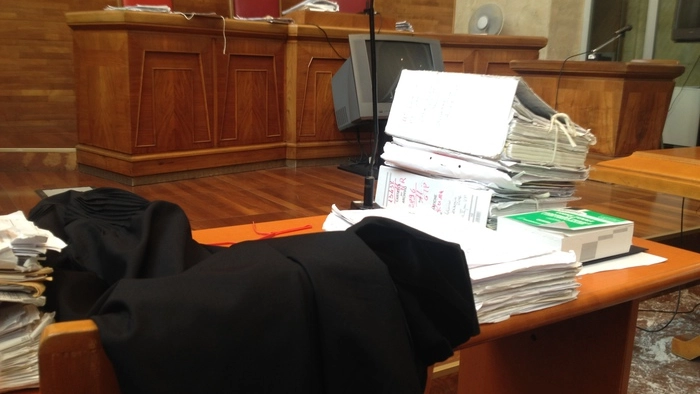 Un'aula di tribunale (Foto di repertorio)