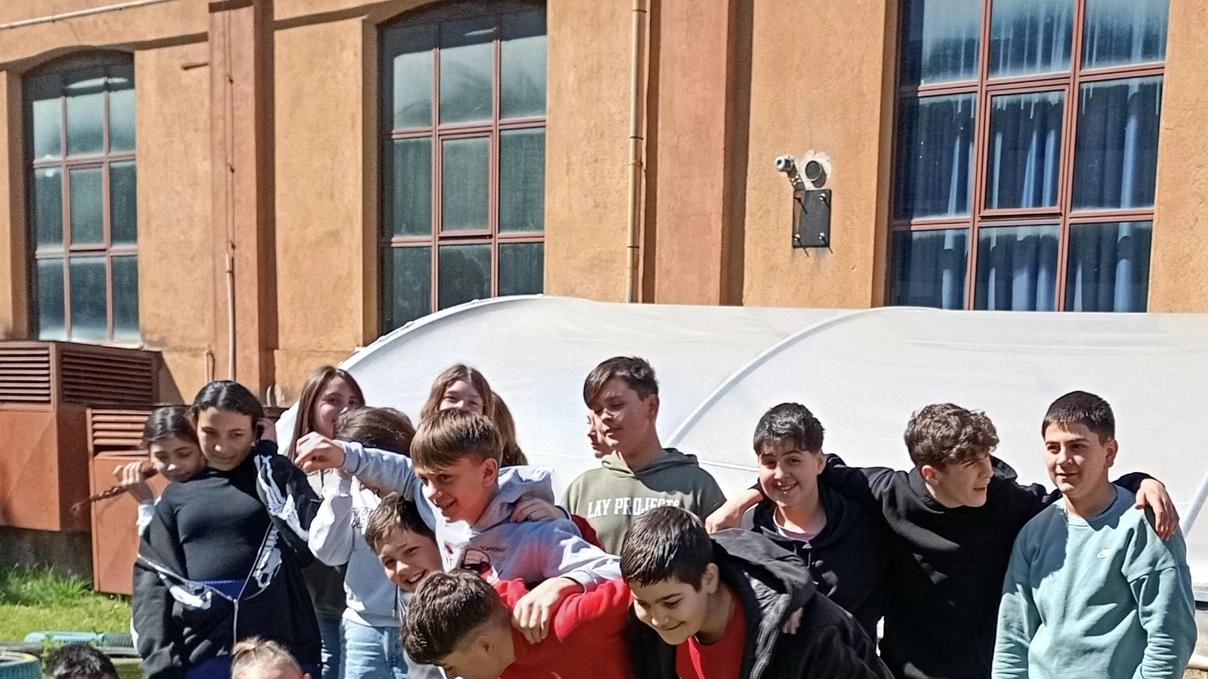 I giovani giornalisti della classe II B