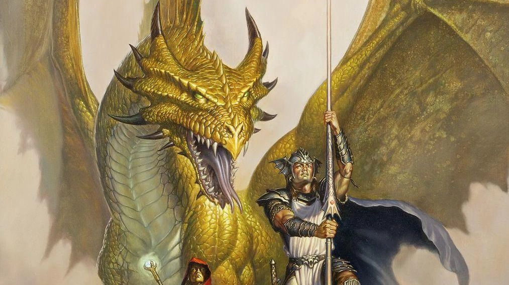 L’illustrazione “Lockwood Dragonlance Classics“ risalente al 1999 e in mostra a Lucca L’illustrazione “Lockwood Dragonlance Classics“ risalente al 1999 e in mostra a Lucca