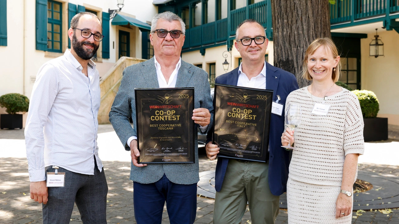 Concorso CO-OP 2025, Cantina del Morellino “la migliore in Italia”