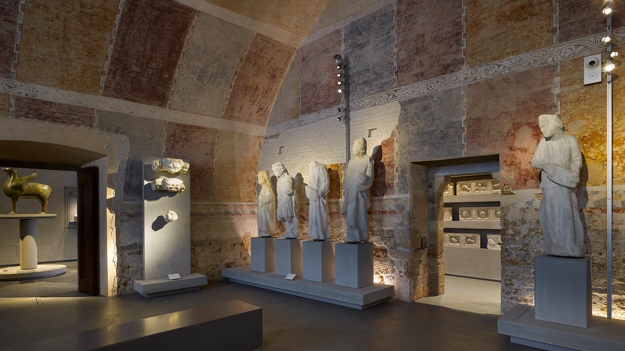 L'interno del Museo dell'Opera del Duomo