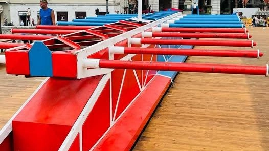 Tutto pronto per l’edizione 2025 del Gioco del Ponte, di sabato 28 giugno: a contendersi il Palio della Vittoria, realizzato dal pittore Francesco Thomas Ferretti, le 12 Magistrature riunite Tutto pronto per l’edizione 2025 del Gioco del Ponte, di sabato 28 giugno: a contendersi il Palio della Vittoria, realizzato dal pittore Francesco Thomas Ferretti, le 12 Magistrature riunite