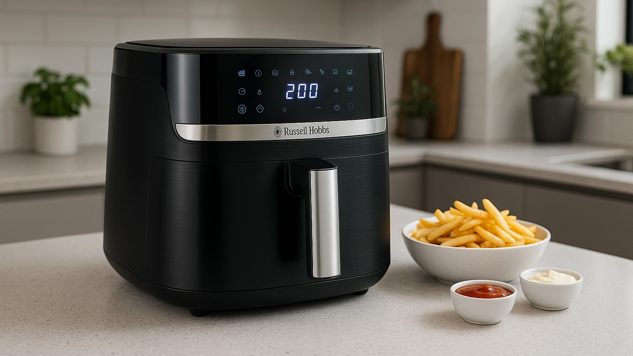 Friggitrice ad aria XXL da 8,3L Russell Hobbs Friggitrice ad aria XXL da 8,3L Russell Hobbs