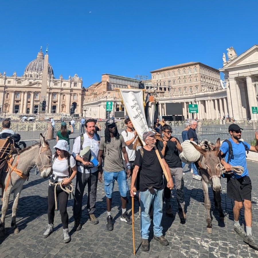 Da Montegiovi a Roma, i pellegrini davanti a Papa Leone XIV: “Il nostro grido contro lo spopolamento”