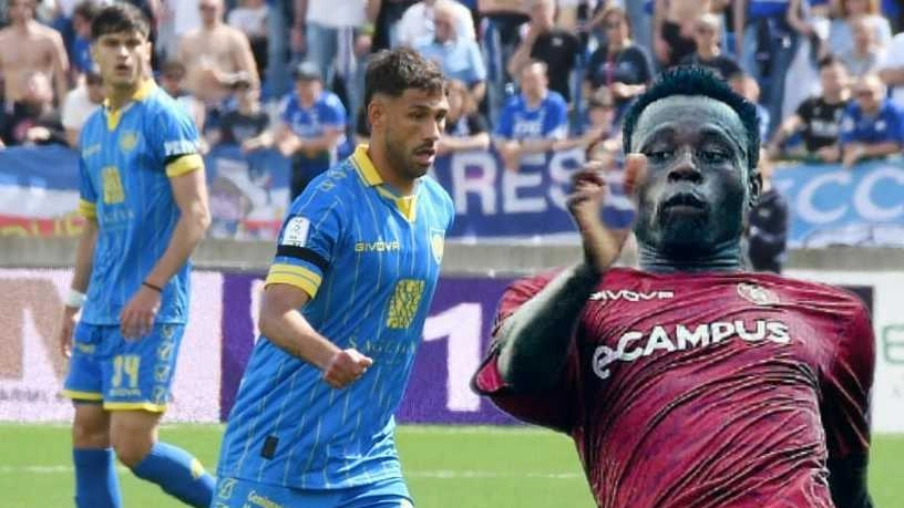 Il terzino della Reggina Elimam Cham piace alla Carrarese Il terzino della Reggina Elimam Cham piace alla Carrarese