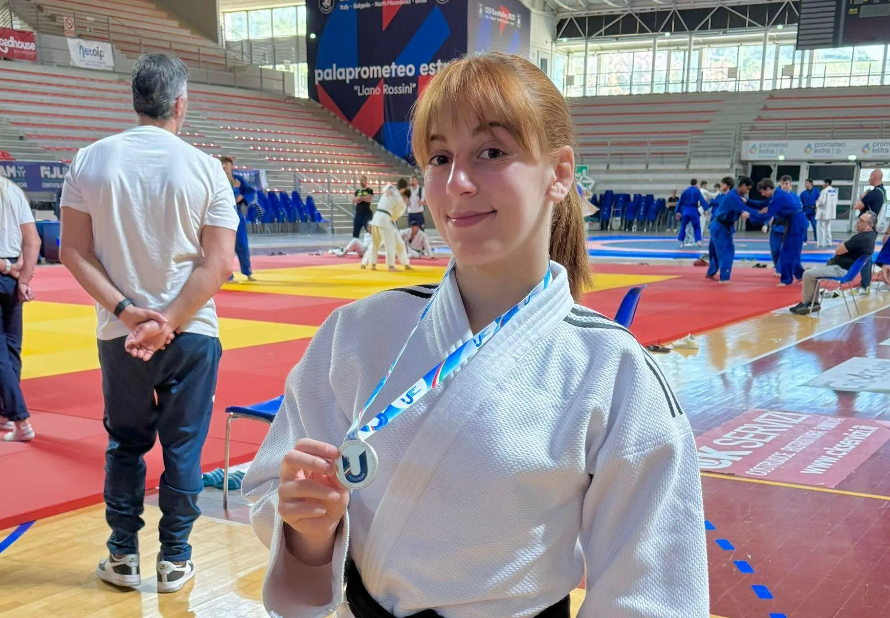 Elena Guarducci vice-campionessa italiana al Campionato Nazionale Universitario di judo