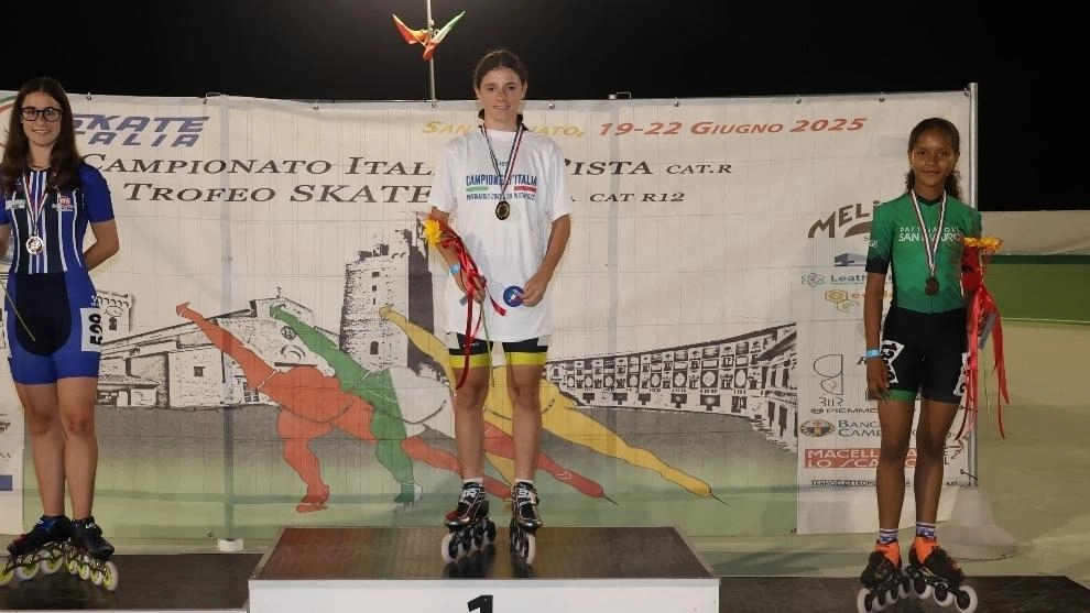 La grossetana conquista il tricolore nel giro ad atleti contrapposti La grossetana conquista il tricolore nel giro ad atleti contrapposti