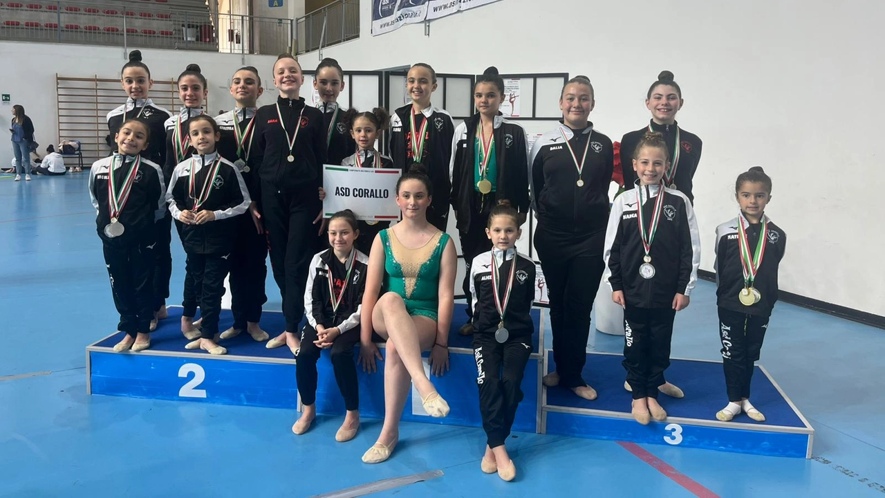 Le atlete del Corallo Le atlete del Corallo