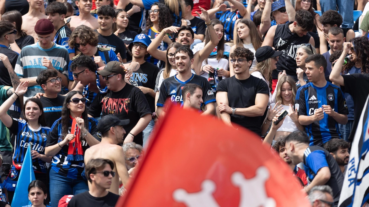 Il Pisa è in Serie A e la città freme