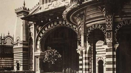 Il Teatro giardino Alhambra di piazza Beccaria a Firenze: al suo posto oggi c’è La Nazione (ASFi, Adolfo Coppedè) Il Teatro giardino Alhambra di piazza Beccaria a Firenze: al suo posto oggi c’è La Nazione (ASFi, Adolfo Coppedè)