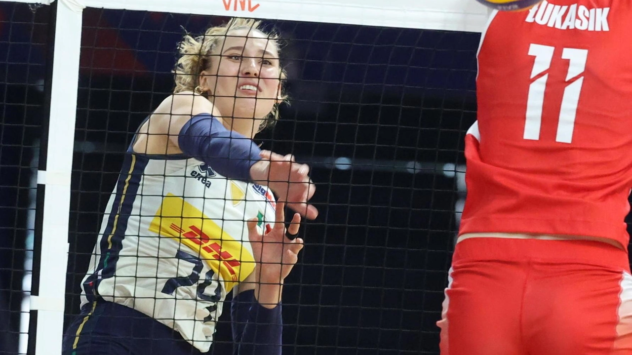 Kate Antropova è stata determinate nella finale della VNL contro il Brasile Kate Antropova è stata determinate nella finale della VNL contro il Brasile