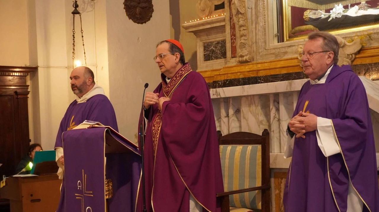 Il cardinale Augusto Paolo Lojudice ha celebrato la messa nel Santuario di Sant’Agnese