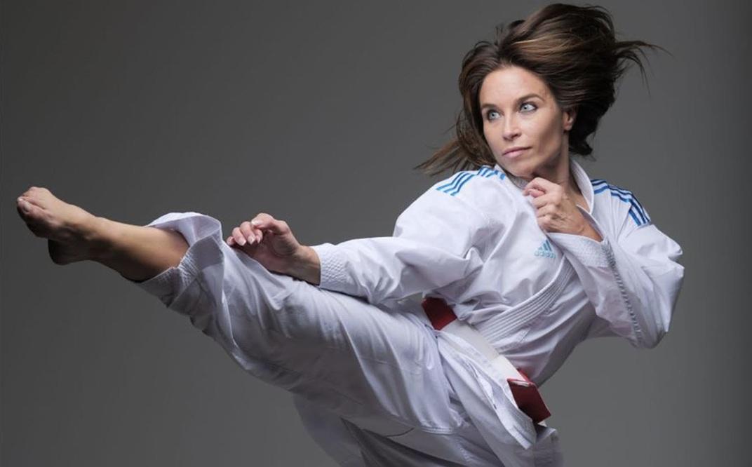 La campionessa del mondo di karate Sara Cardin al Fitness Day 2025 La campionessa del mondo di karate Sara Cardin al Fitness Day 2025