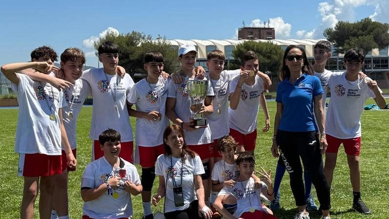 Hanno vinto la finalissima ai Giochi della gioventù. Squadra femminile seconda. Hanno vinto la finalissima ai Giochi della gioventù. Squadra femminile seconda.