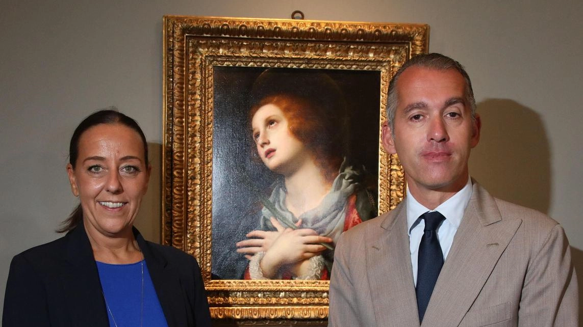 La sindaca Sara Funaro e il segretario generale della Biennale, Fabrizio Moretti La sindaca Sara Funaro e il segretario generale della Biennale, Fabrizio Moretti
