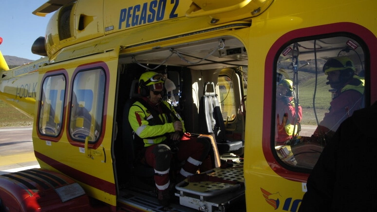 L'elisoccorso Pegaso (Foto di repertorio) L'elisoccorso Pegaso (Foto di repertorio)