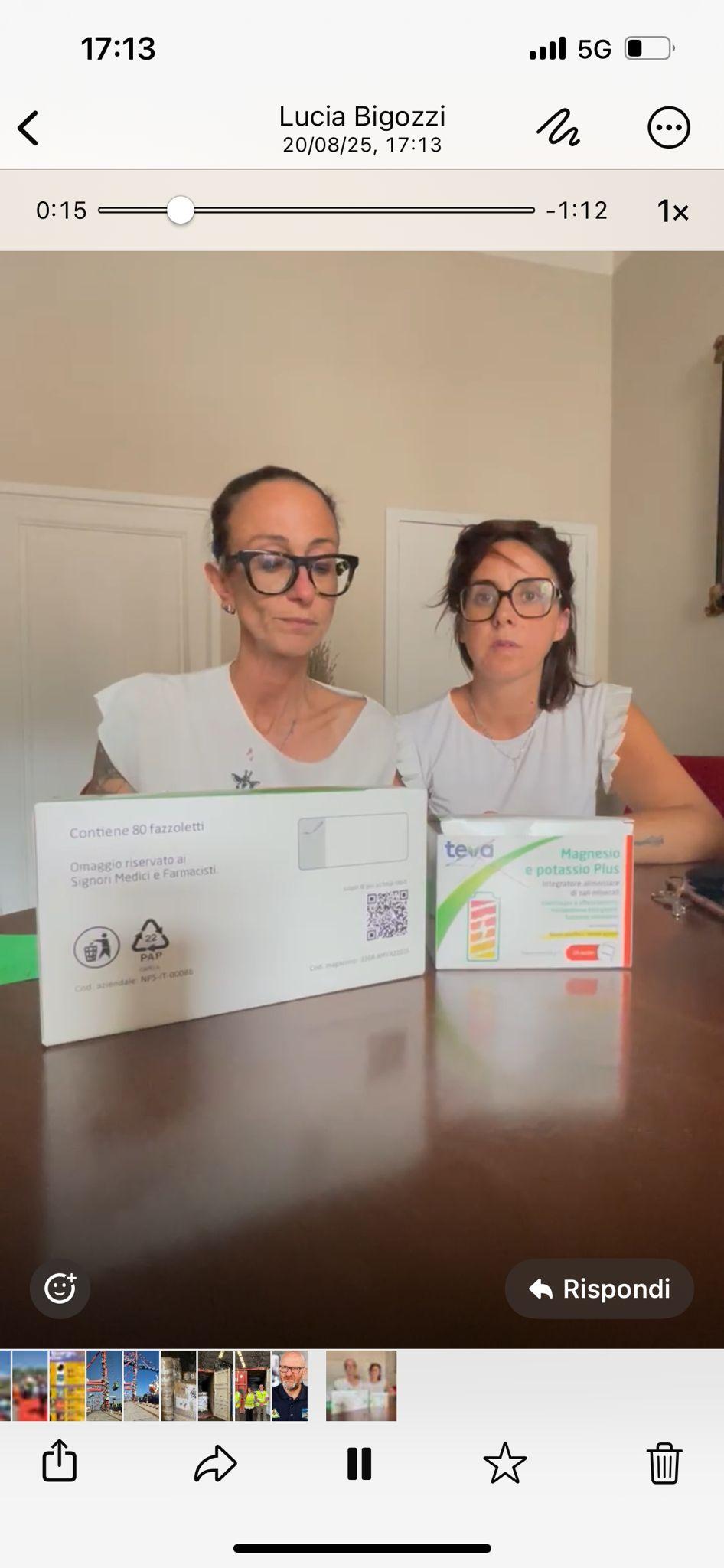 i farmaci israeliani nel cestino ci scusiamo ma erano solo campioni dietrofront video delle operatrici