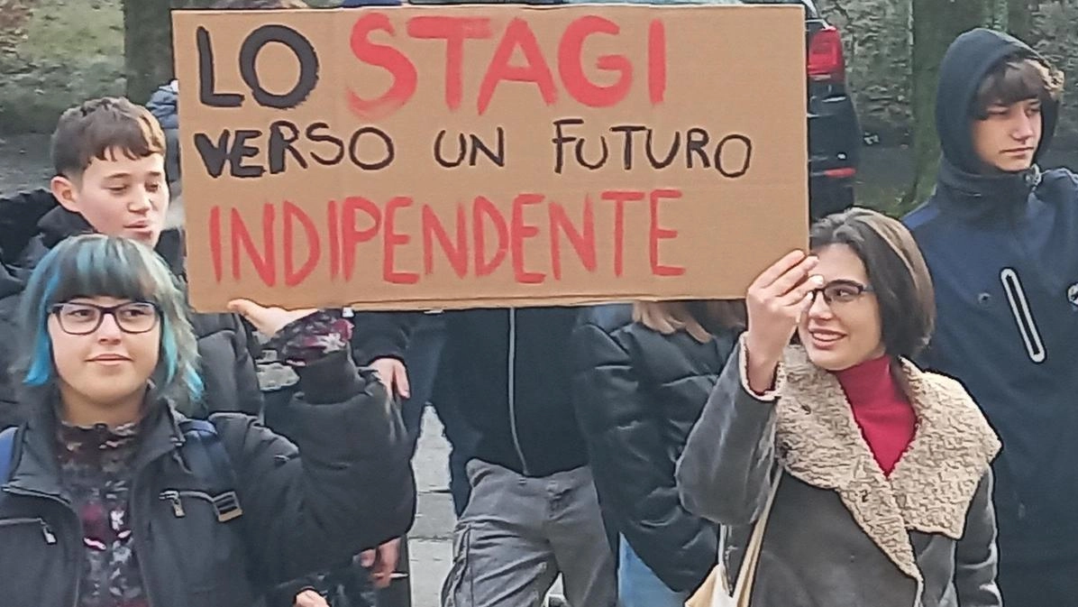 La manifestazione promossa a dicembre. dallo «Stagi» contro l’accorpamento La manifestazione promossa a dicembre. dallo «Stagi» contro l’accorpamento
