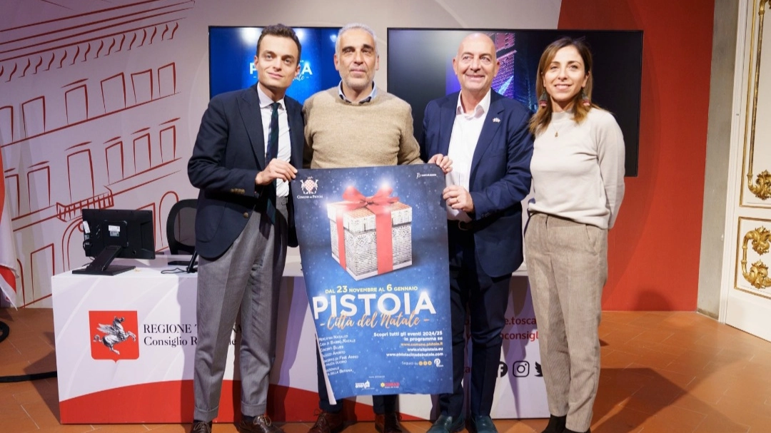 Natale a Pistoia, il 23 novembre si accendono luci, eventi e attrazioni