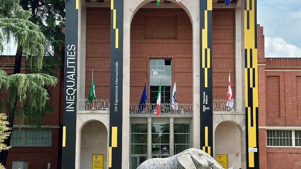 L’elefante al posto della balena. L’arte più forte dei vandalismi L’elefante al posto della balena. L’arte più forte dei vandalismi