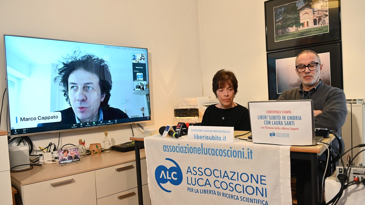 Laura Santi e sul monitor Cappato Laura Santi e sul monitor Cappato