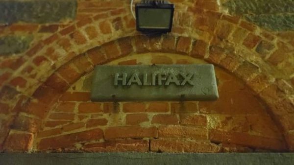 I locali che ospitarono la celebre birreria "Halifax". I locali che ospitarono la celebre birreria "Halifax".