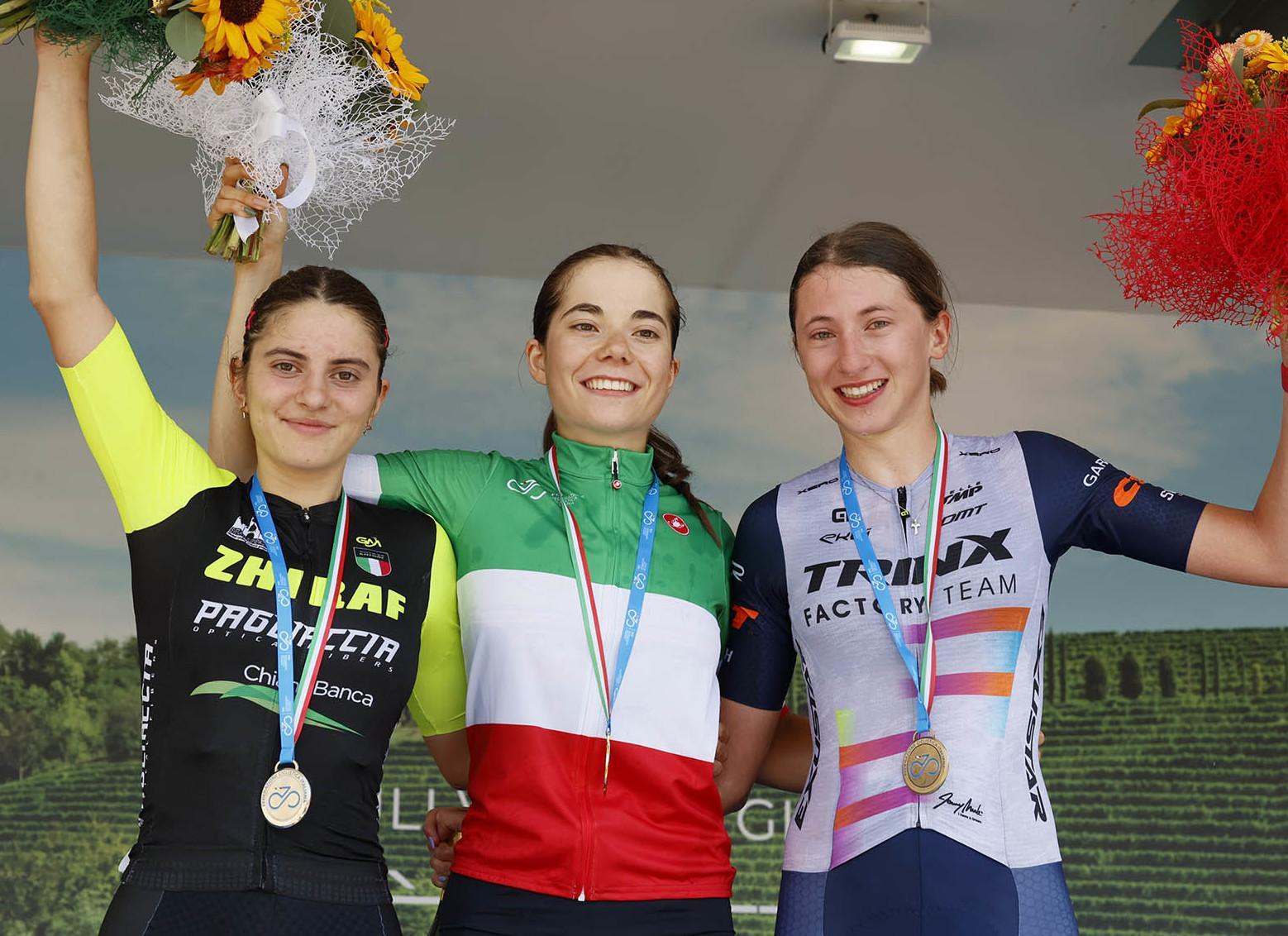 Argento per la Ferri. Giro Valdera al via