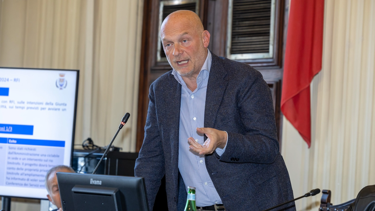 Il sindaco di Montecatini, Claudio Del Rosso
