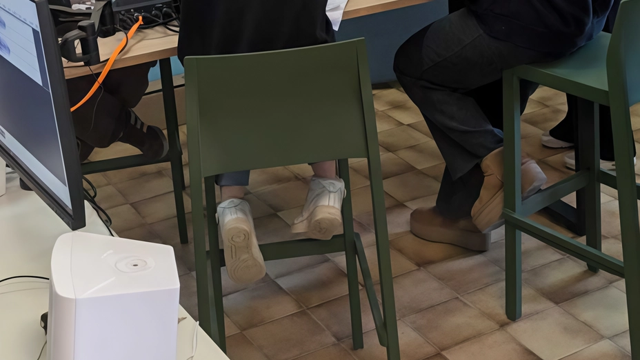 Un momento della preparazione da parte dei ragazzi delle puntate del podcast Un momento della preparazione da parte dei ragazzi delle puntate del podcast