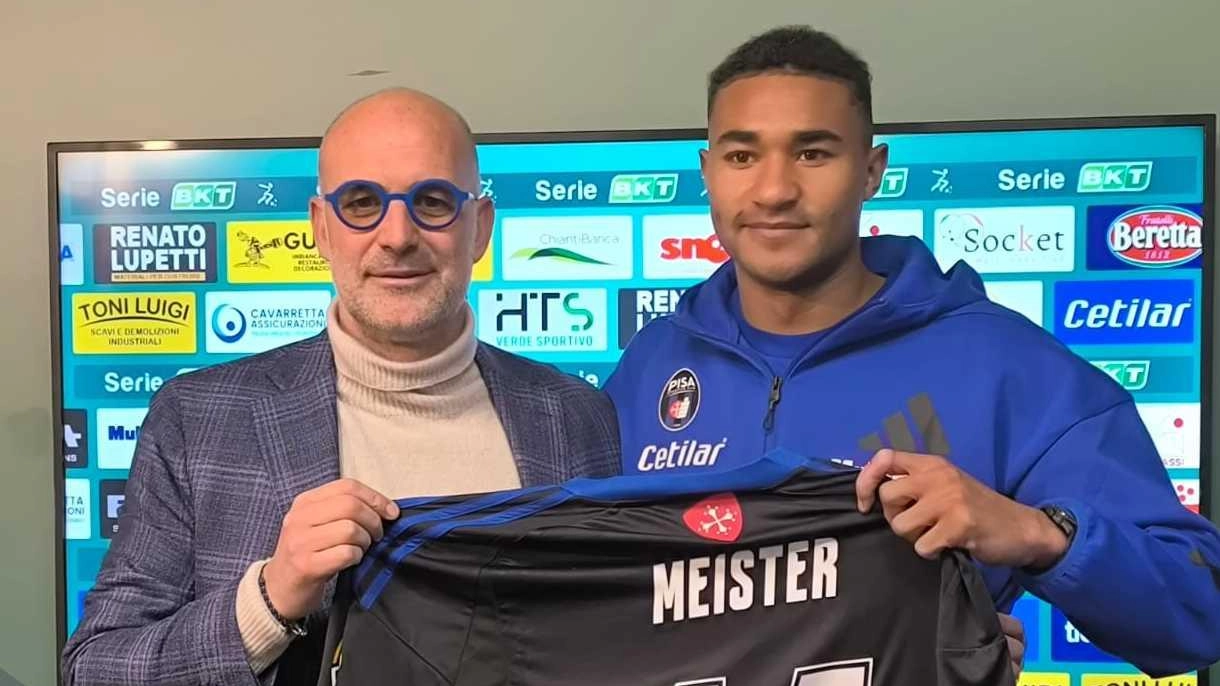 Henrik Meister con il direttore sportivo Davide Vaira Henrik Meister con il direttore sportivo Davide Vaira