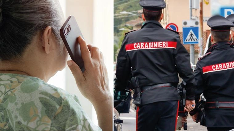 La signora protagonista della tentata truffa ha aiutato i veri carabinieri La signora protagonista della tentata truffa ha aiutato i veri carabinieri