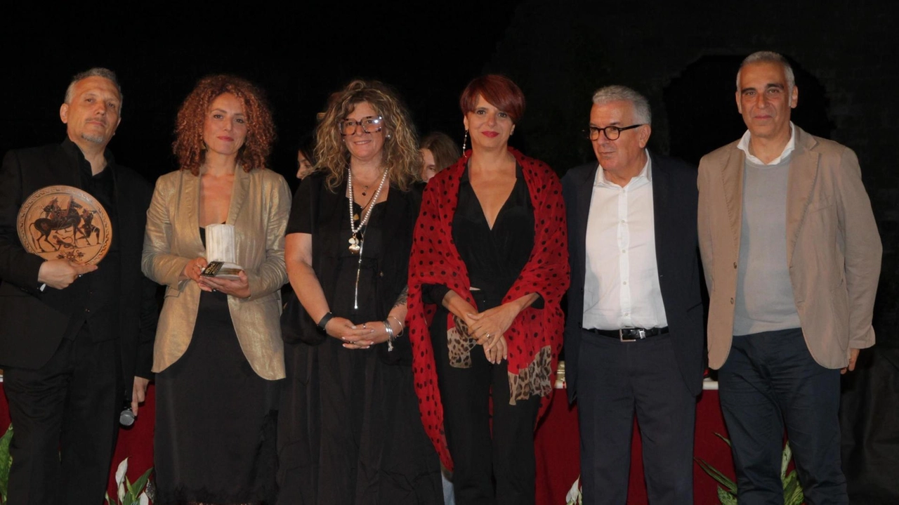 Premiati Russo, Guidi e Pineschi al Teatro Romano