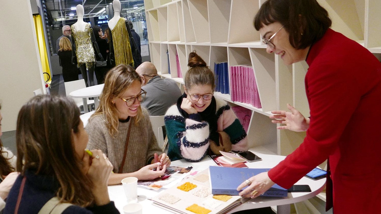 Uno stand di Pitti Filati che si è chiusa giovedì alla Fortezza Da Basso dove era in scena l’edizione numero 96 della kermesse dei filati Uno stand di Pitti Filati che si è chiusa giovedì alla Fortezza Da Basso dove era in scena l’edizione numero 96 della kermesse dei filati