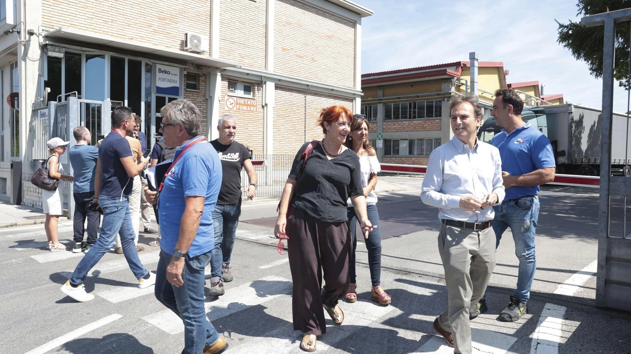 Lo stabilimento di Beko Europe in viale Toselli è sempre più a rischio Lo stabilimento di Beko Europe in viale Toselli è sempre più a rischio