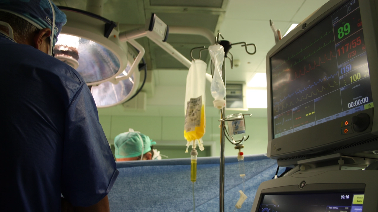 Un trapianto in sala operatoria Un trapianto in sala operatoria