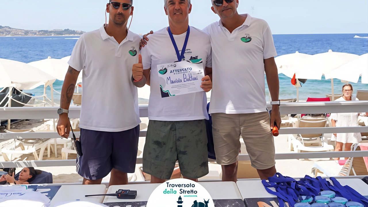 Maurizio Bottoni al momento della consegna del riconoscimento